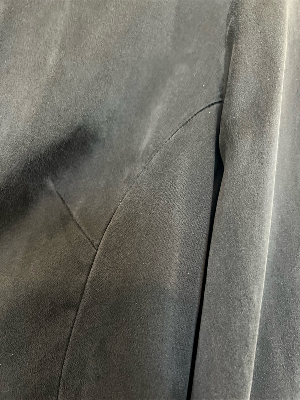 Banana Republic 100% silk Classic Black Button-Up Blouse M - Picture 5 of 14